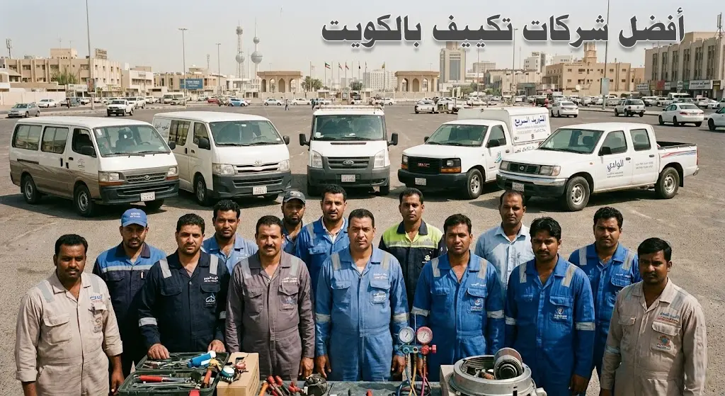 مجموعة من أفضل فنيين التكييف بالكويت من شركات مختلفة